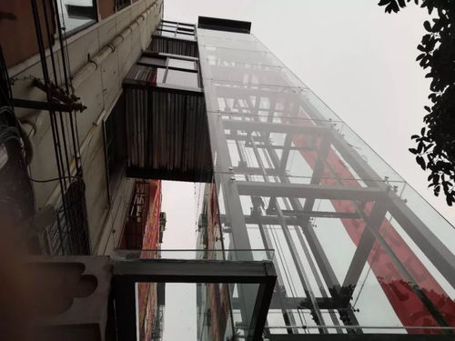 漯河首部老旧小区加装电梯,正式运行